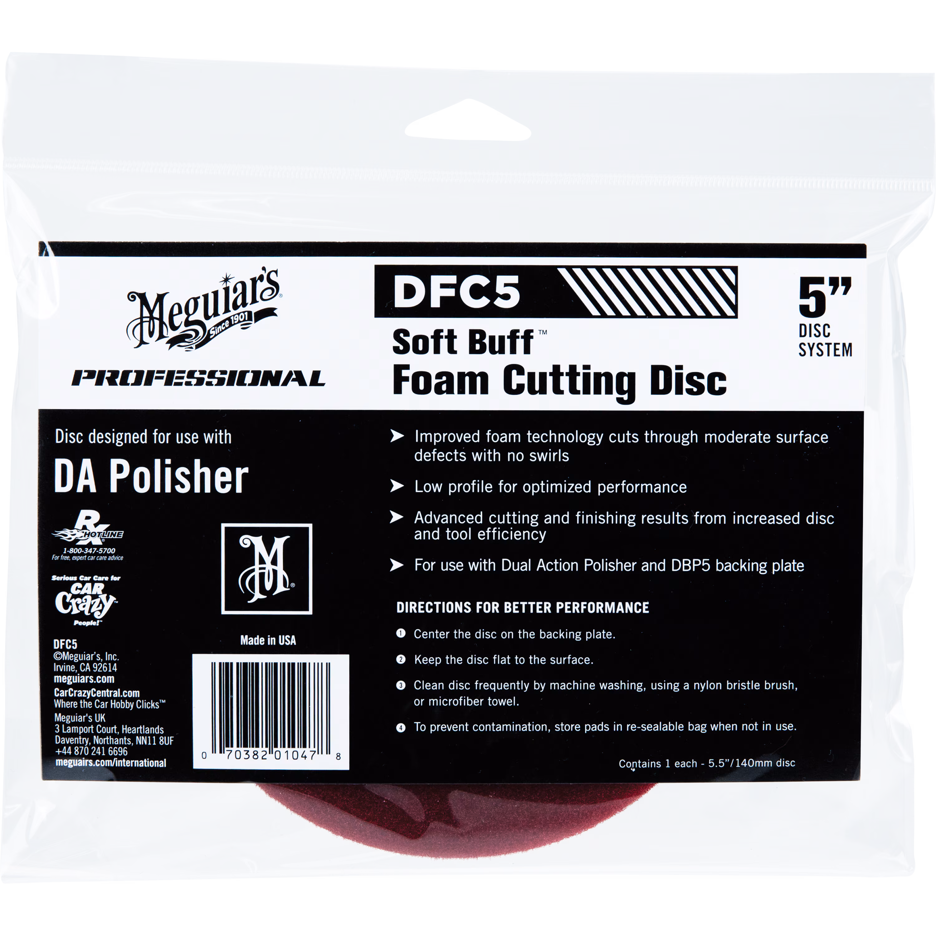 Disco Soft Buff Foam Cutting 5"