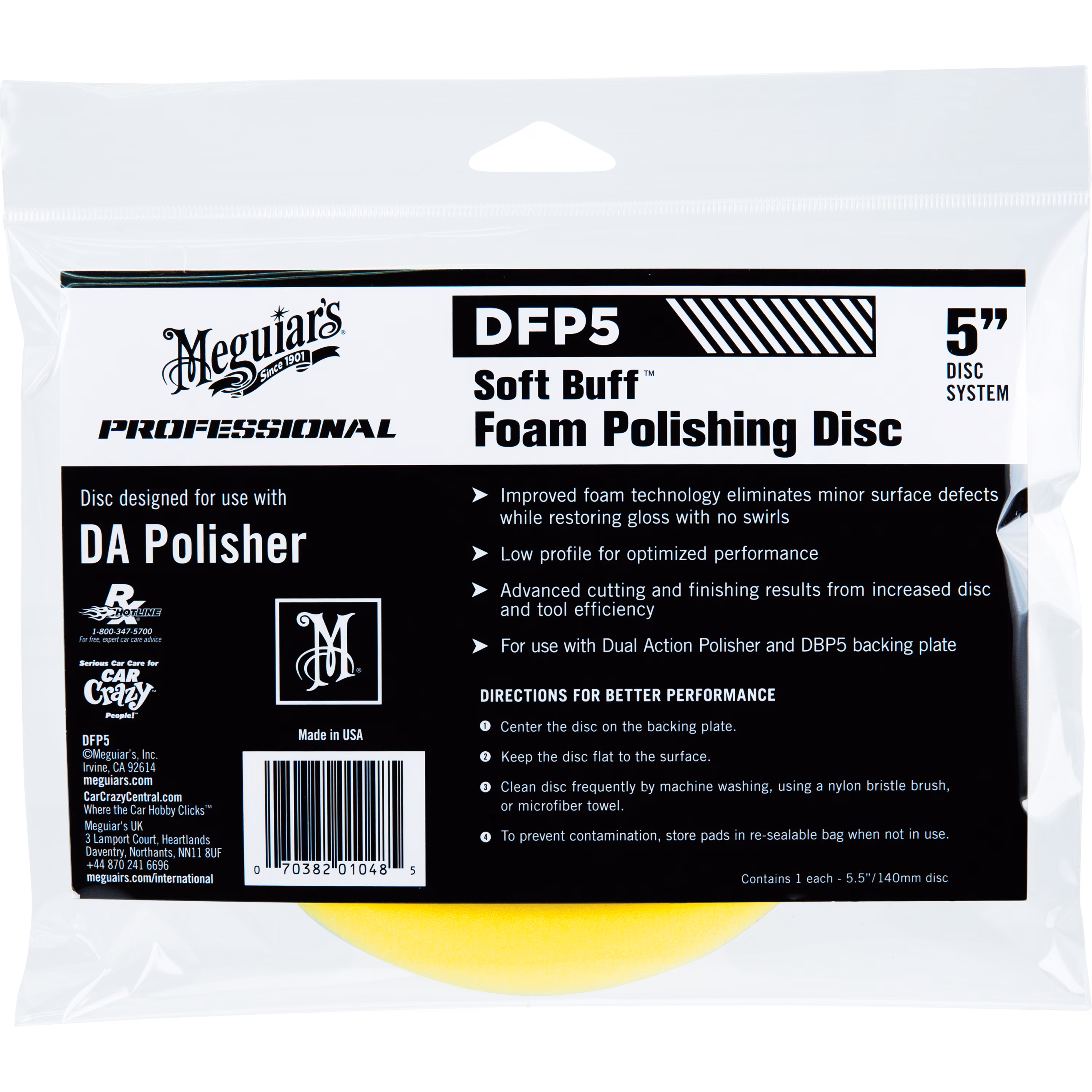 Disco Soft Buff Foam Polishing 5"